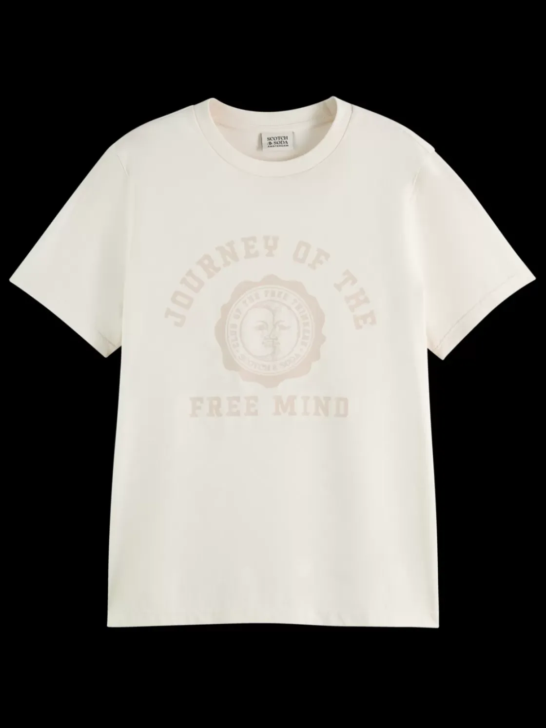 Regular fit t-shirt with front artwork-Scotch & Soda Discount