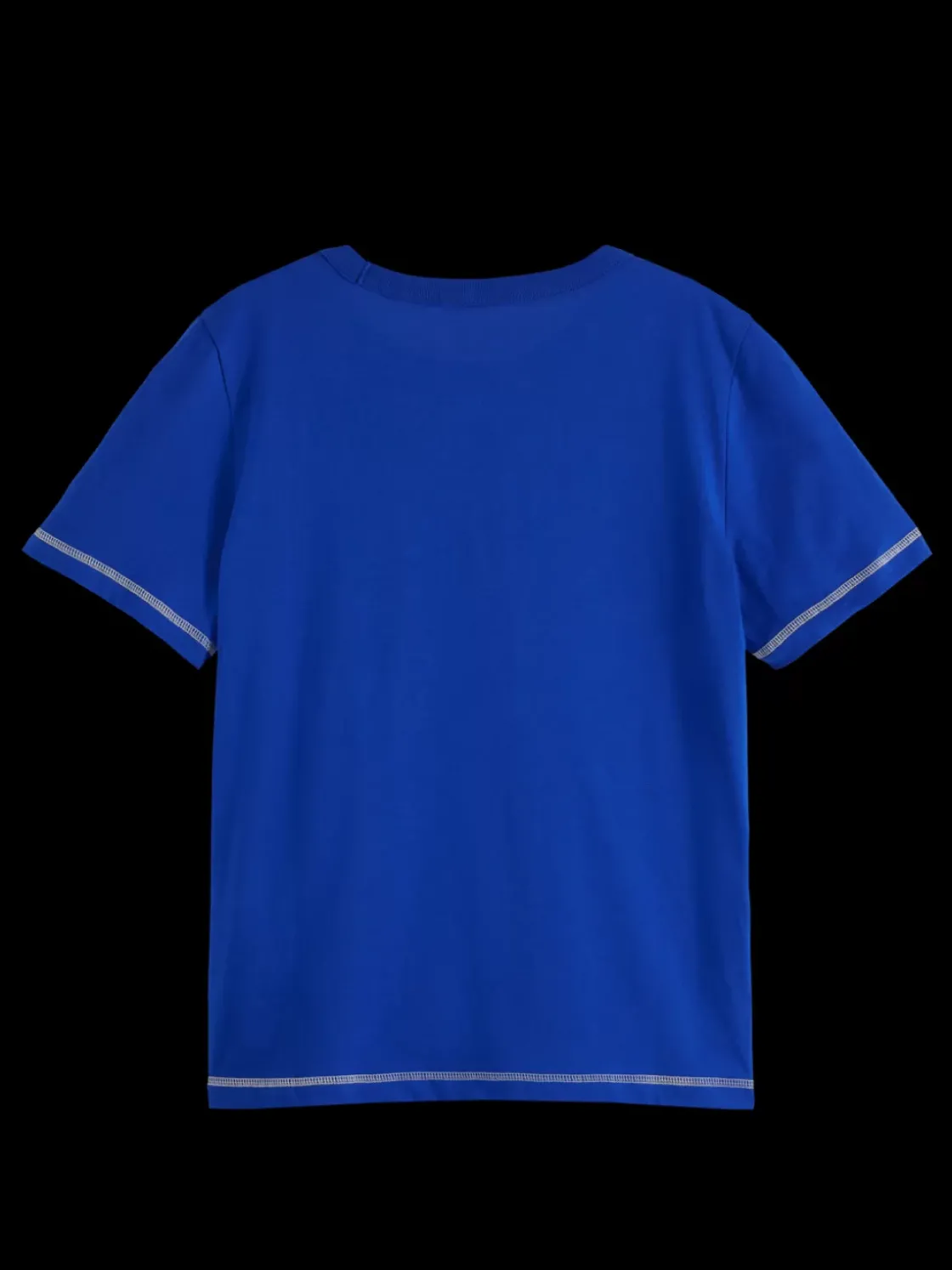 Regular fit t-shirt with flatlock detail-Scotch & Soda New
