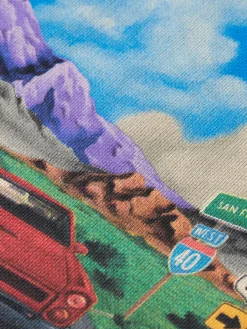 REGULAR-FIT ARTWORK SWEAT-Scotch & Soda Best