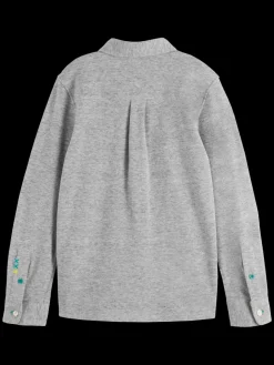 REGULAR-FIT PIQUE SHIRT-Scotch & Soda Hot