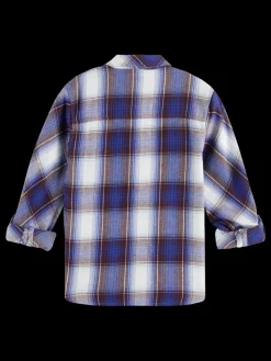 REGULAR-FIT YARN-DYED CHECKED FLANNEL SHIRT-Scotch & Soda Fashion
