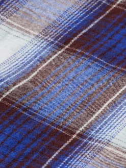 REGULAR-FIT YARN-DYED CHECKED FLANNEL SHIRT-Scotch & Soda Fashion