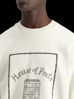 Relaxed fit artwork sweatshirt-Scotch & Soda Online