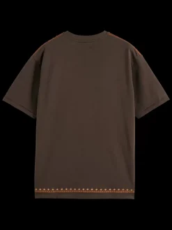 RELAXED FIT EMBROIDERY T-SHIRT-Scotch & Soda Outlet