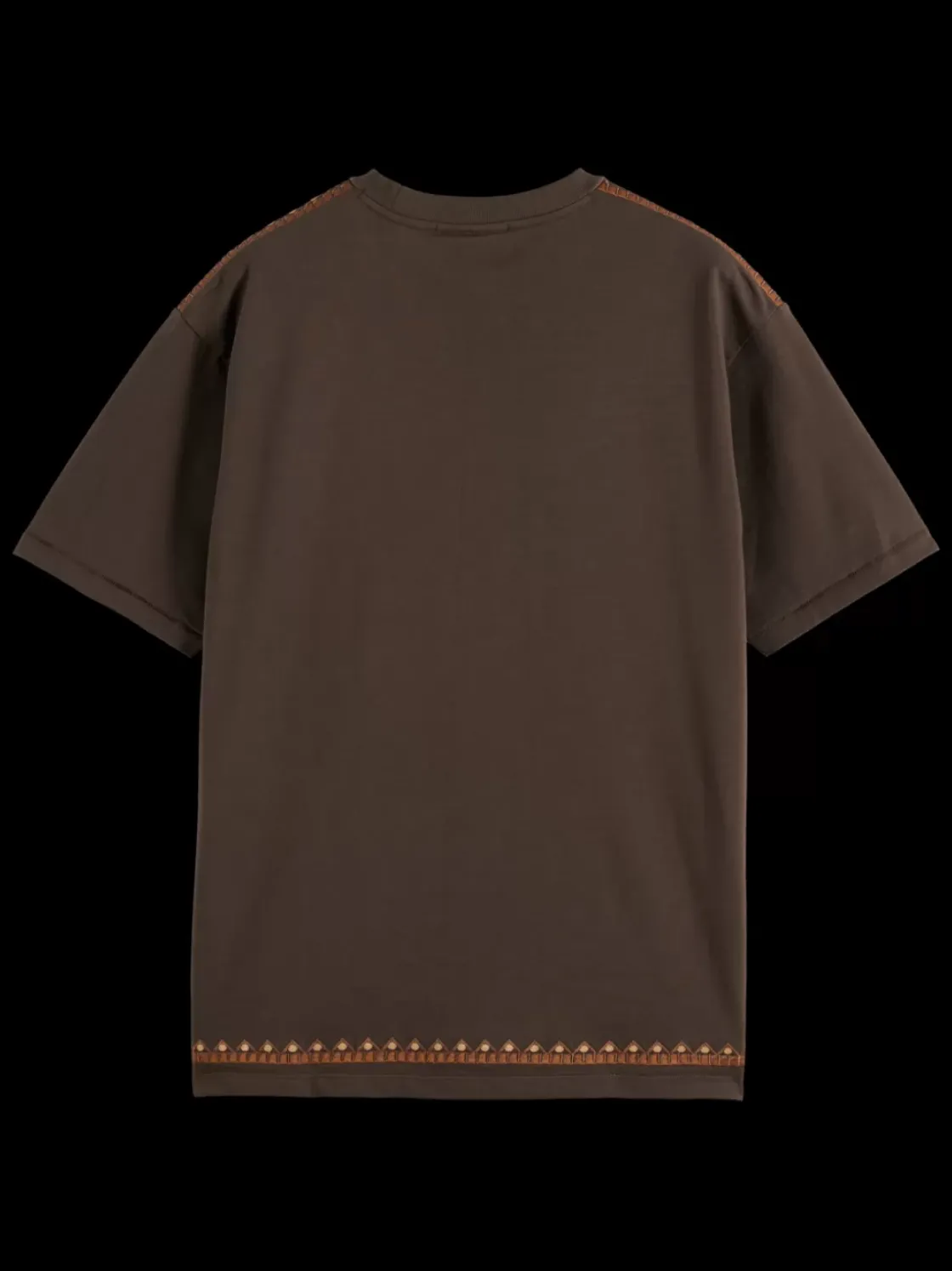 RELAXED FIT EMBROIDERY T-SHIRT-Scotch & Soda Outlet