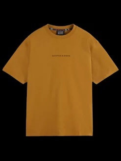 RELAXED FIT FRONT BACK ARTWORK T-SHIRT-Scotch & Soda Online