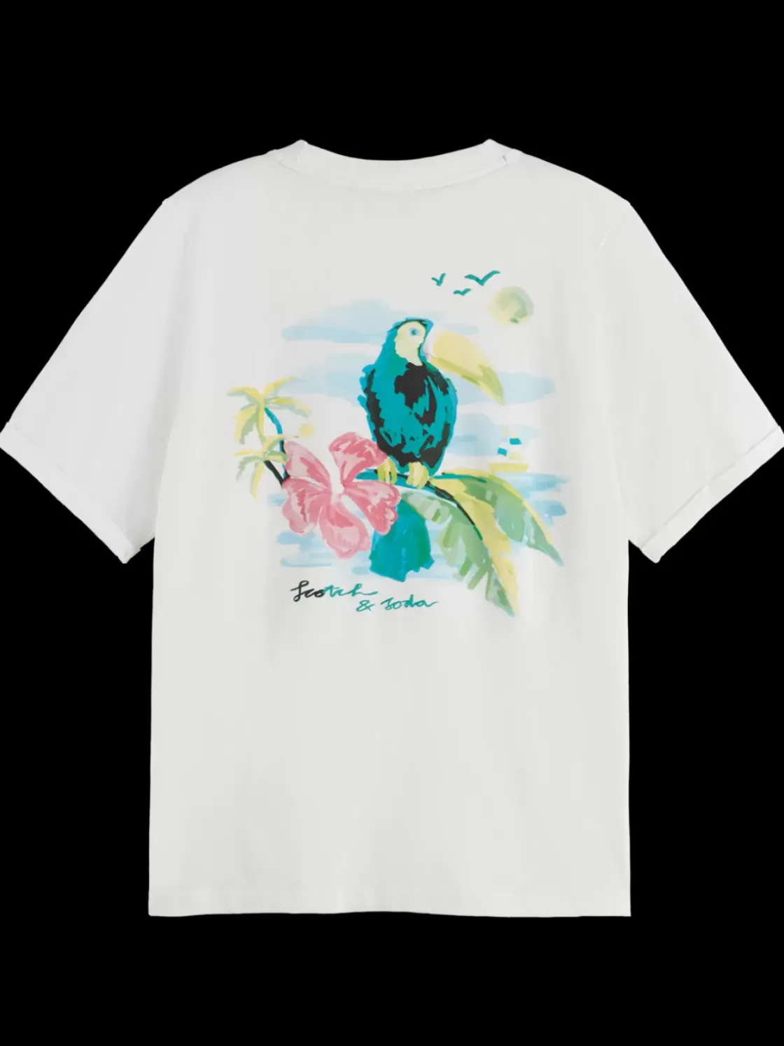 RELAXED FIT GRAPHIC T-SHIRT-Scotch & Soda Online