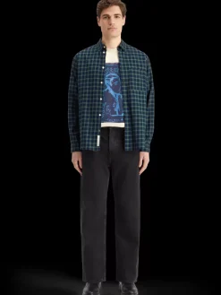 Relaxed fit lightweight flannel check shirt-Scotch & Soda Outlet