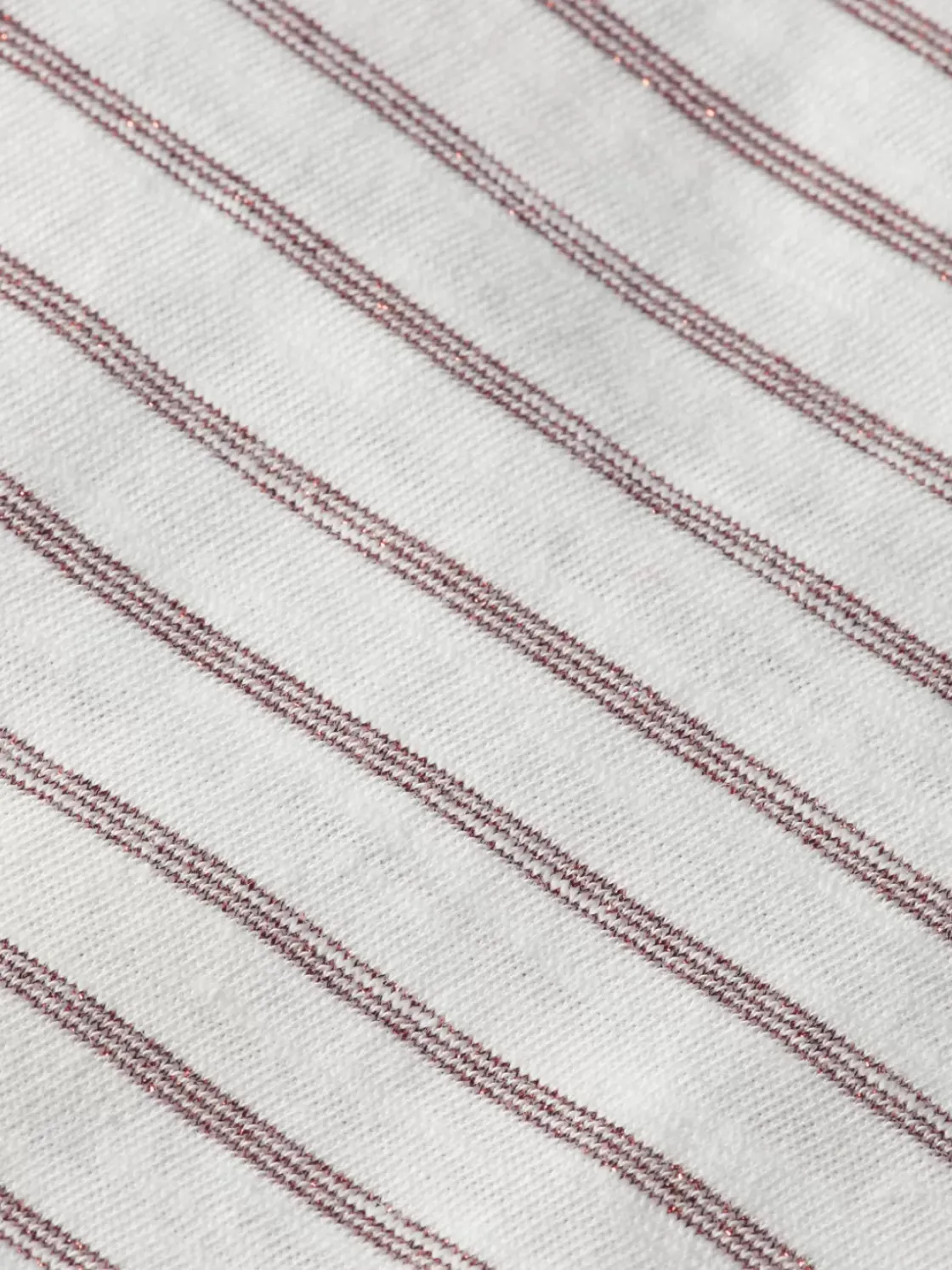 RELAXED FIT LUREX STRIPE T-SHIRT-Scotch & Soda Clearance