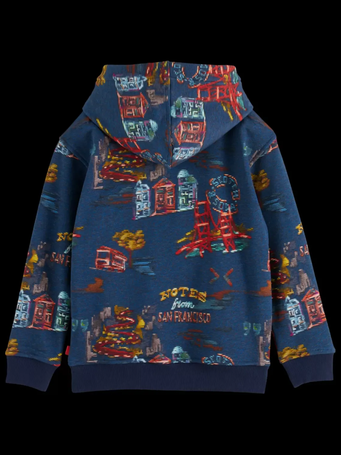 RELAXED-FIT ALLOVER PRINTED HOODIE-Scotch & Soda Best