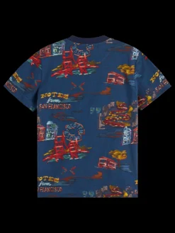 Relaxed-fit allover printed t-shirt-Scotch & Soda Sale