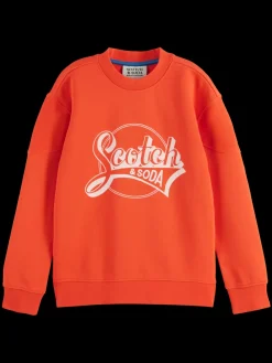 RELAXED-FIT ARTWORK CREWNECK-Scotch & Soda Sale