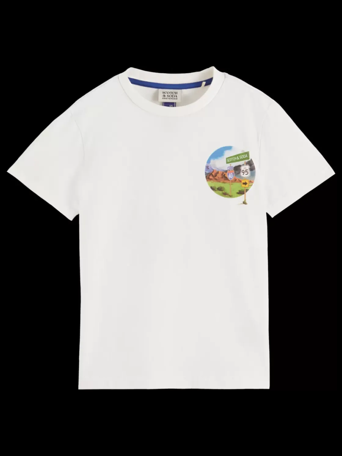 RELAXED-FIT ARTWORK T-SHIRT-Scotch & Soda Clearance