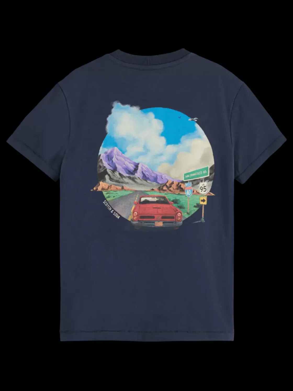 RELAXED-FIT ARTWORK T-SHIRT-Scotch & Soda Clearance