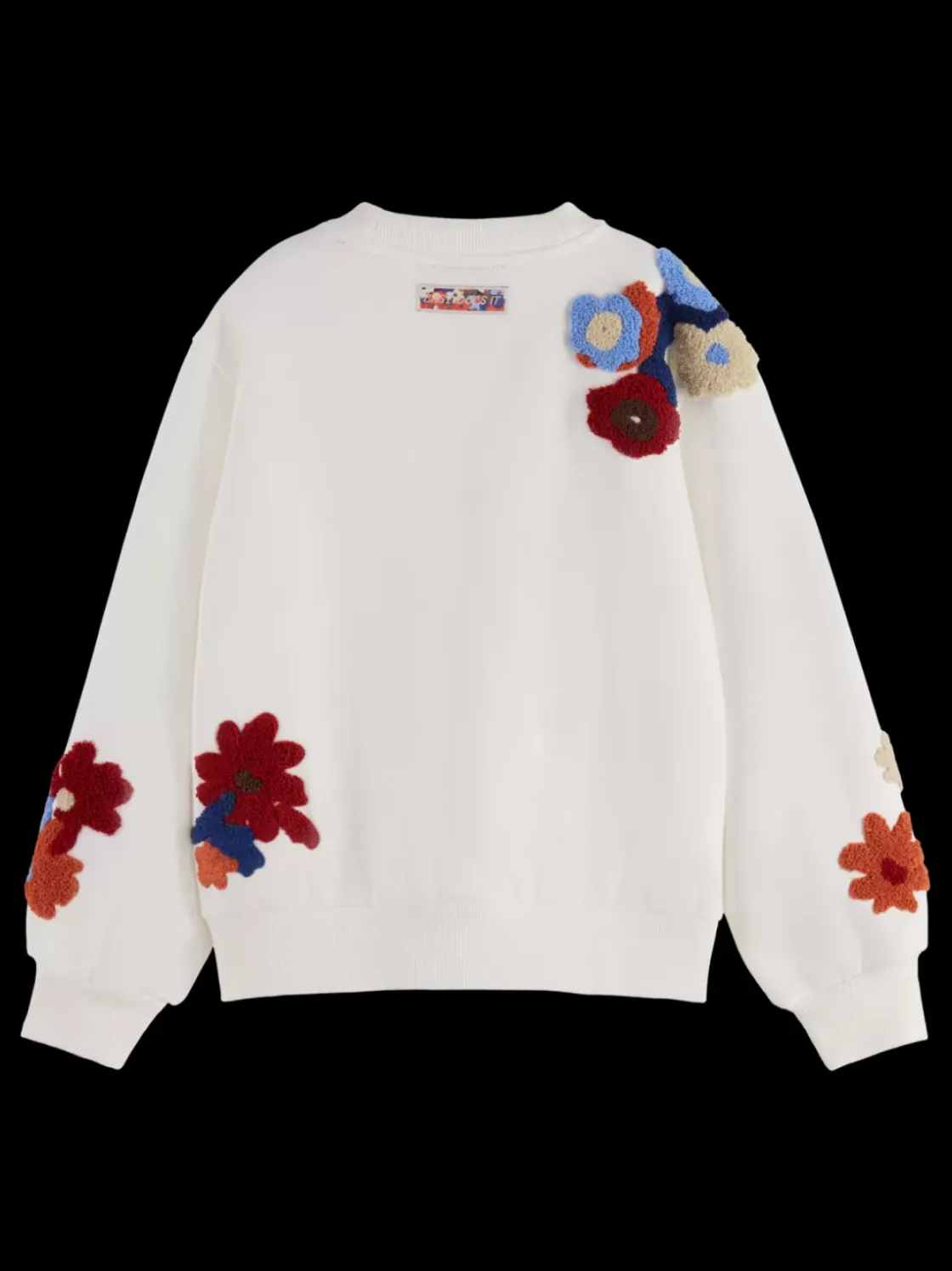 RELAXED-FIT EMBROIDERED CREWNECK-Scotch & Soda Clearance