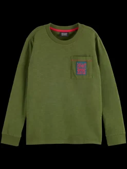 RELAXED-FIT LONG-SLEEVED T-SHIRT-Scotch & Soda Clearance