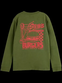 RELAXED-FIT LONG-SLEEVED T-SHIRT-Scotch & Soda Clearance