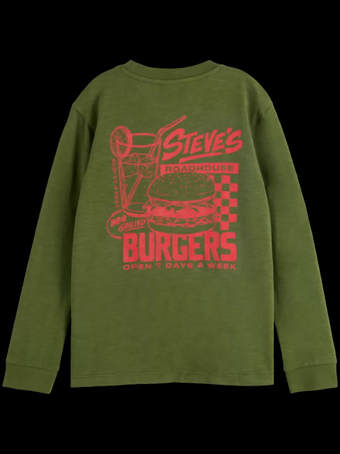 RELAXED-FIT LONG-SLEEVED T-SHIRT-Scotch & Soda Clearance