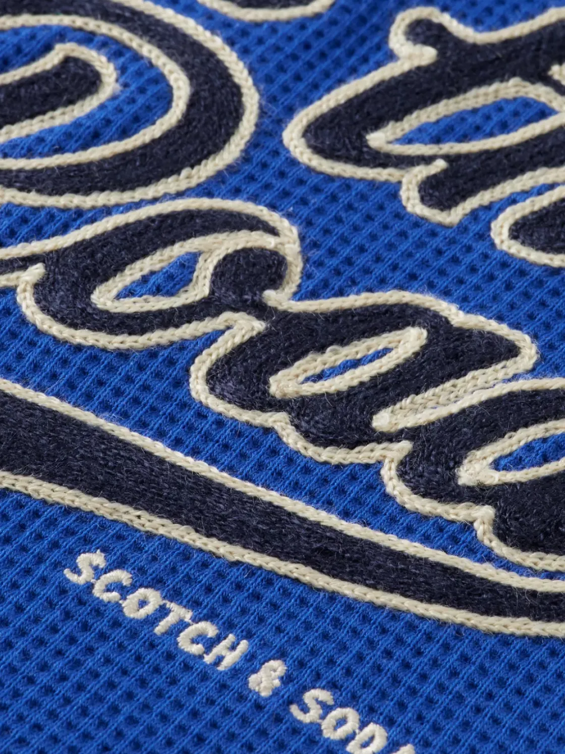 RELAXED-FIT STRUCTURED CREWNECK SWEAT-Scotch & Soda Discount