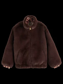 REVERSIBLE FAUX FUR ZIP-THROUGH JACKET-Scotch & Soda New