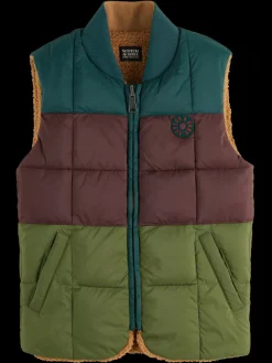 REVERSIBLE PADDED BODY WARMER-Scotch & Soda Fashion