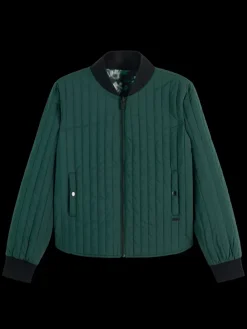 Reversible quilted bomber-Scotch & Soda New