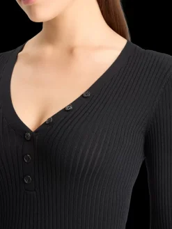 RIBBED FITTED PULLOVER-Scotch & Soda Outlet