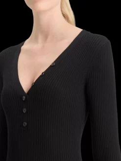 RIBBED KNITTED MIDI DRESS-Scotch & Soda Clearance