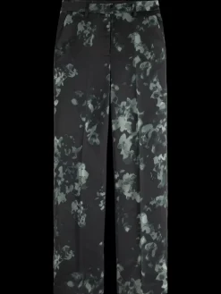 Ripple floral jacquard straight leg pant-Scotch & Soda Online