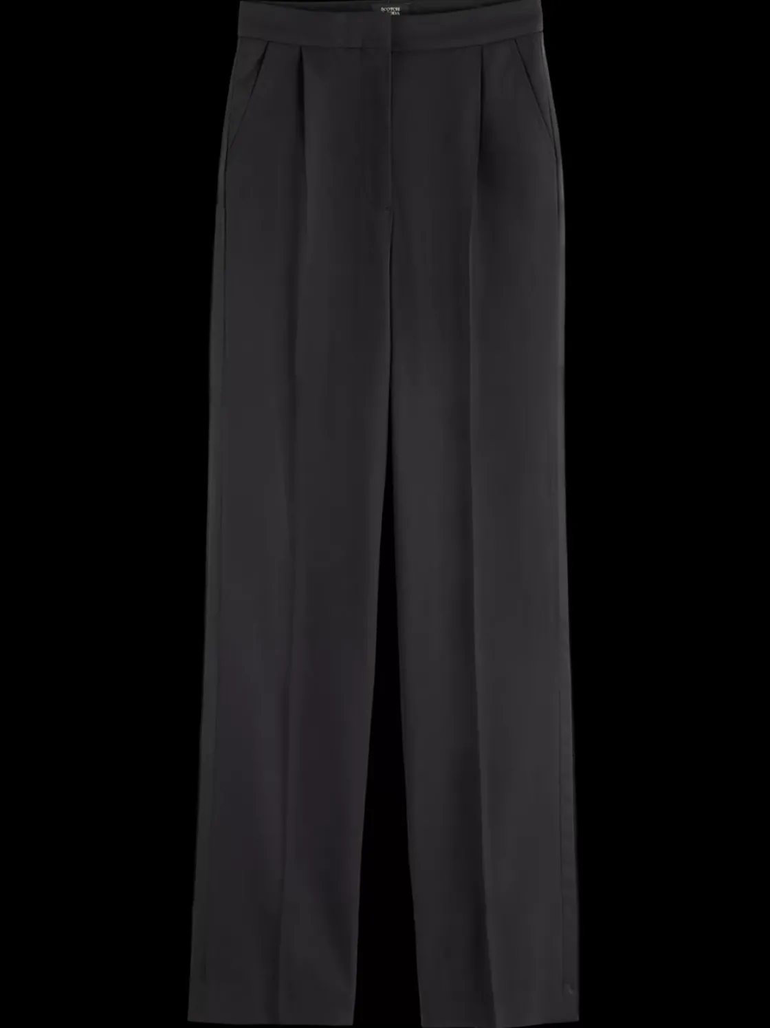 ROBYN - TUXEDO PANT WITH SATIN DETAIL-Scotch & Soda Best