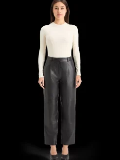 ROBYN NAPPA LEATHER PANT-Scotch & Soda New