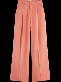 Rose - high rise tailored pant-Scotch & Soda Hot