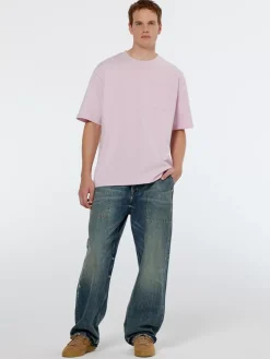 Seasonal core - 3 crosses loose fit pocket t-shirt-Scotch & Soda Best