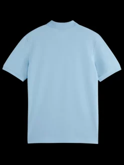 Seasonal core - logo pique polo-Scotch & Soda New