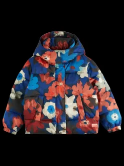 SHORT PUFFER JACKET-Scotch & Soda Outlet