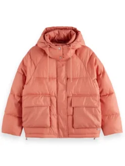 SHORT RIPSTOP PUFFER-Scotch & Soda Fashion