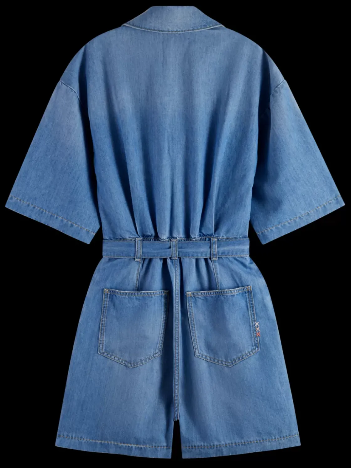 SHORT SLEEVE PLAYSUIT SEA SHELLS-Scotch & Soda Fashion