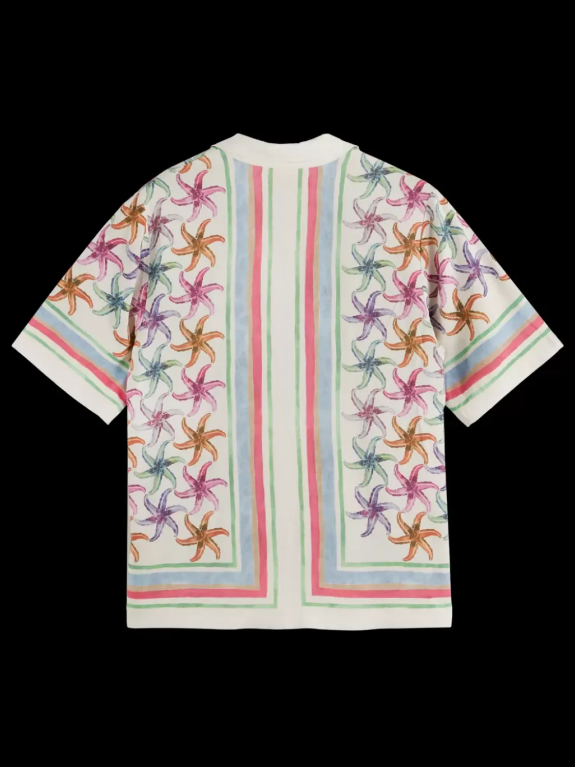 SHORT SLEEVE SHIRT WITH BANDANA PRINT-Scotch & Soda Best