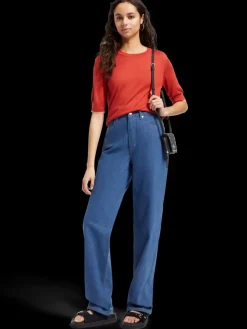 SHORT SLEEVED CREW NECK PULLOVER-Scotch & Soda Sale