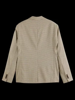 Single breasted yarn-dyed blazer-Scotch & Soda Sale