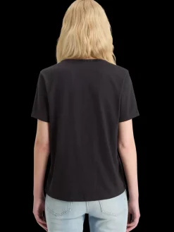 SLUB V-NECK REGULAR FIT T-SHIRT-Scotch & Soda Fashion