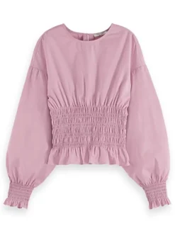 SMOCKED TOP-Scotch & Soda Clearance