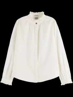 SOFT WHITE SHIRT-Scotch & Soda Sale