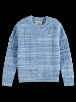 SPACE DYED CABLE KNIT-Scotch & Soda Sale