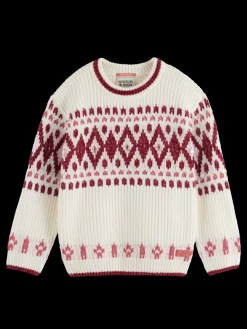 SPARKLY FAIR ISLE PULLOVER-Scotch & Soda Outlet