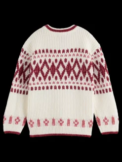 SPARKLY FAIR ISLE PULLOVER-Scotch & Soda Outlet