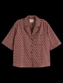 Ss shirt lurex print-Scotch & Soda New
