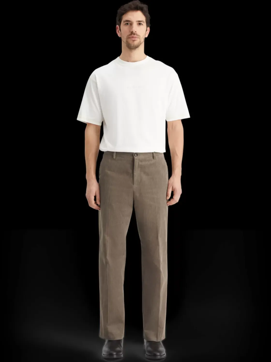 Straight fit cotton corduroy chino-Scotch & Soda Discount