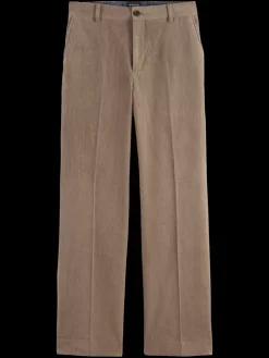 Straight fit cotton corduroy chino-Scotch & Soda Discount