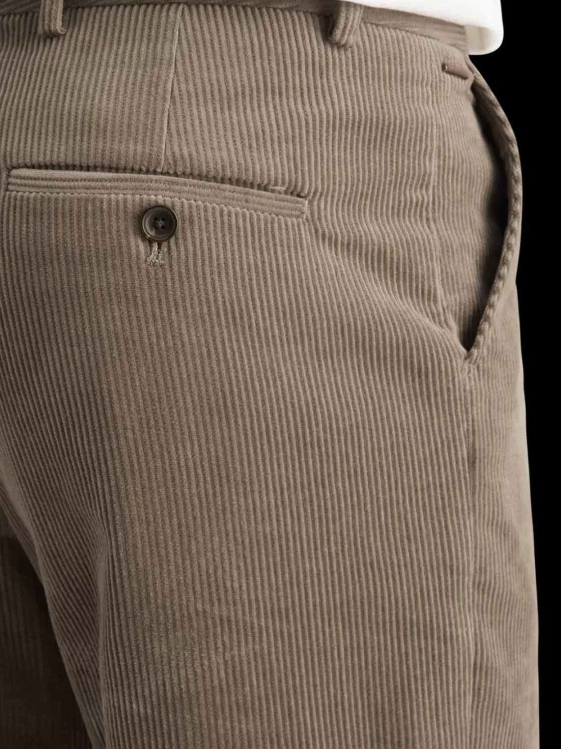 Straight fit cotton corduroy chino-Scotch & Soda Discount